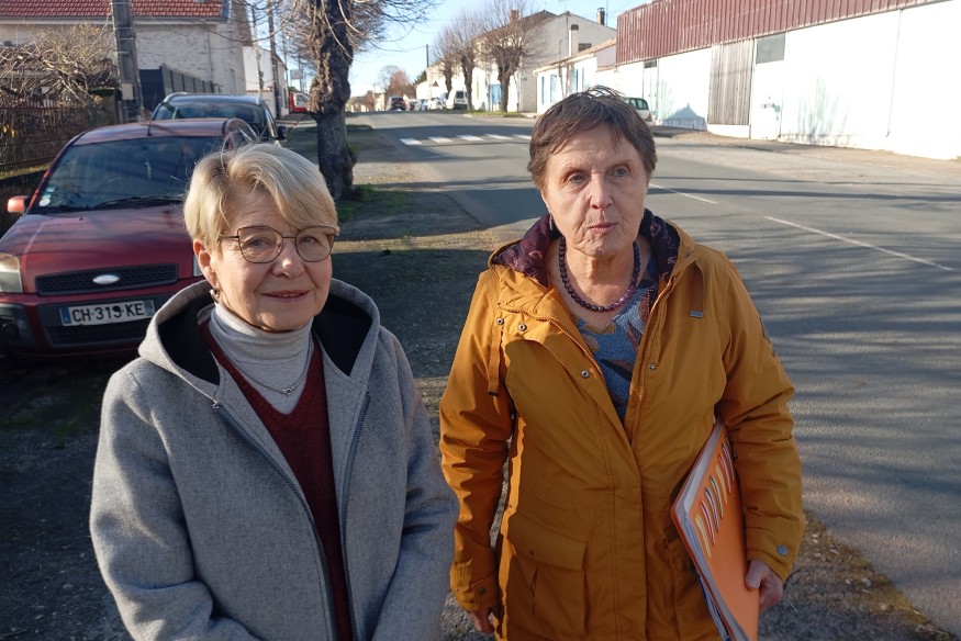 Lussant : une pétition pour faire ralentir le trafic automobile